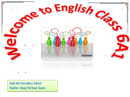 Bài giảng English 6 - Unit 12: Robots Getting started - Dang Thi Xuan Tuyen