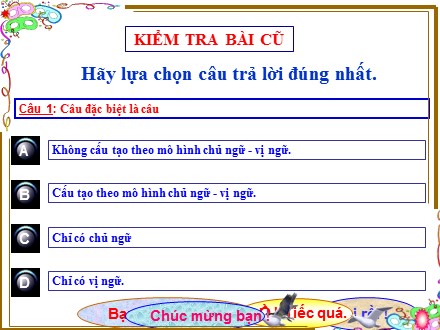 Bài giảng Ngữ văn Lớp 7 - Tiết 94: Thêm trạng ngữ cho câu