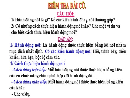 Bài giảng Ngữ văn Lớp 8 - Tiết 106: Hội thoại