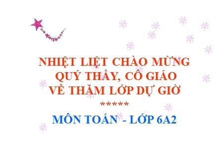 Bài giảng Toán Lớp 6 - Chủ đề 13: Phép trừ hai số nguyên. Qui tắc dấu ngoặc