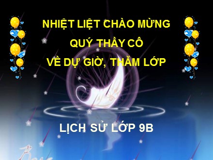 Bài giảng Lịch sử 9 - Bài 9: Nhật Bản