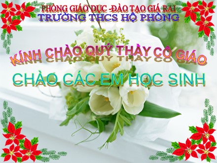 Bài giảng Sinh học 6 - Bài 11: Sự hút nước và muối khoáng của rễ - Trường THCS Hộ Phòng