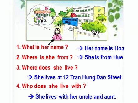 Bài giảng Tiếng Anh Lớp 7 - Unit 2: Personal Information