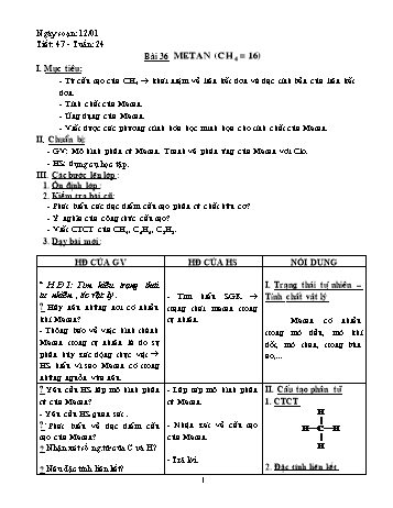 Giáo án Hóa học Lớp 9 - Tuần 24 - Năm học 2018-2019 - Trần Quốc Dũng