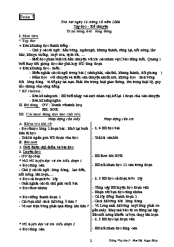 Giáo án Tiếng Việt Lớp 3 - Tuần 7 - Kim Thị Ngọc Diệp