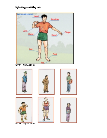 Ngân hàng tranh môn Tiếng Anh Lớp 6 - Unit 9 - Trường THCS Tân Thanh