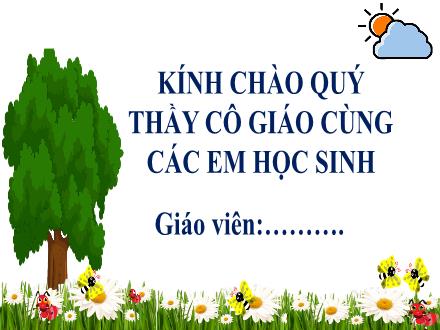 Bài giảng Ngữ văn Lớp 7 (Chân trời sáng tạo) - Bài 1: Tiếng nói của vạn vật - Tiết 1: Tri thức ngữ văn
