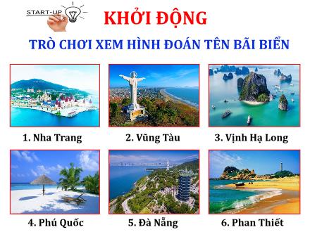 Bài giảng Địa lí Lớp 8 Sách Chân trời sáng tạo - Bài 15: Đặc điểm tự nhiên, môi trường và tài nguyên vùng biển đảo Việt Nam