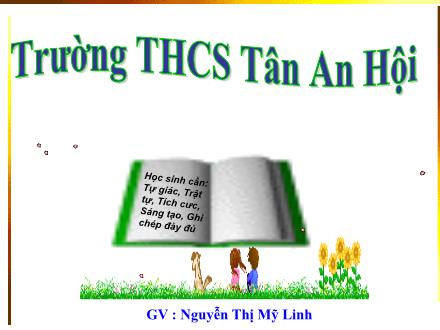 Bài giảng môn Công nghệ 8 - Tiết 6. Bài 6: Bản vẽ các khối tròn xoay