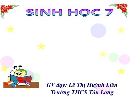 Bài giảng môn Sinh học 7 - Bài 27: Đa dạng và đặc điểm chung của lớp sâu bọ - Lê Thị Huỳnh Liên
