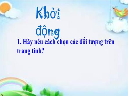 Bài giảng Tin học 7 - Bài 3: Thực hiện tính toán trên trang tính
