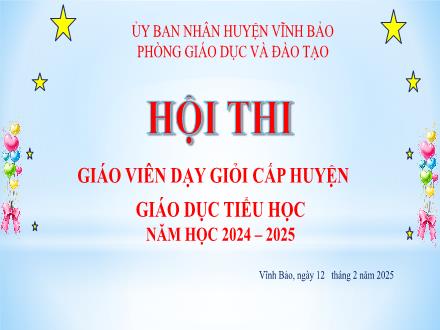 Báo cáo Biện pháp tổ chức trò chơi tạo hứng thú học tập môn Toán cho học sinh Lớp 5 trên phần mềm PowerPoint