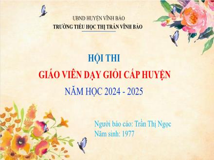 Báo cáo Một số biện pháp giúp học sinh Lớp 4 thực hiện tốt phép chia cho số có hai chữ số