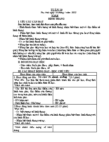 Kế hoạch bài dạy các môn Khối 5 - Tuần 19 - Năm học 2022-2023 - Trần Thị Nhật Bích